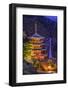 Nachi, Japan at Nachi Taisha Shrine Pagoda and Waterfall.-SeanPavonePhoto-Framed Photographic Print