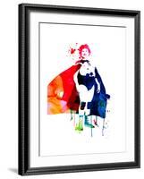 Nacho Watercolor-Lora Feldman-Framed Art Print