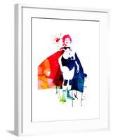 Nacho Watercolor-Lora Feldman-Framed Art Print