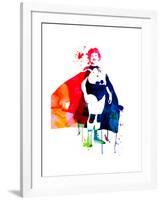 Nacho Watercolor-Lora Feldman-Framed Art Print