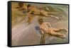 Nackte Knaben Am Strand-Joaquín Sorolla y Bastida-Framed Stretched Canvas