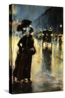 Nactbeleuchtung-Lesser Ury-Stretched Canvas