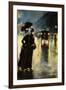 Nactbeleuchtung-Lesser Ury-Framed Giclee Print