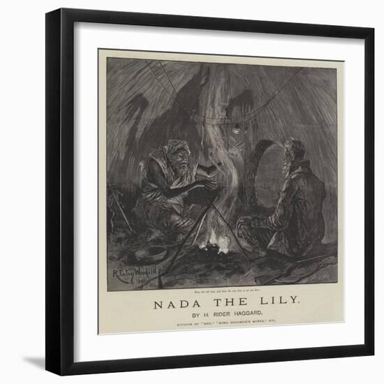 Nada the Lily-Richard Caton Woodville II-Framed Giclee Print