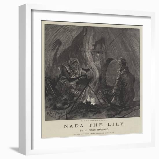 Nada the Lily-Richard Caton Woodville II-Framed Giclee Print