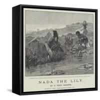 Nada the Lily-Richard Caton Woodville II-Framed Stretched Canvas