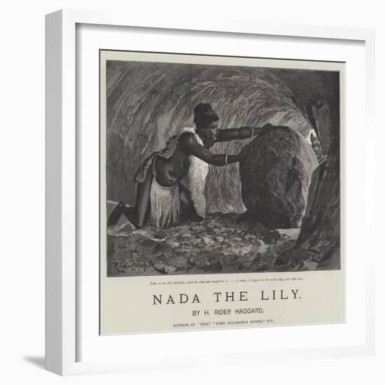 Nada the Lily-Richard Caton Woodville II-Framed Giclee Print