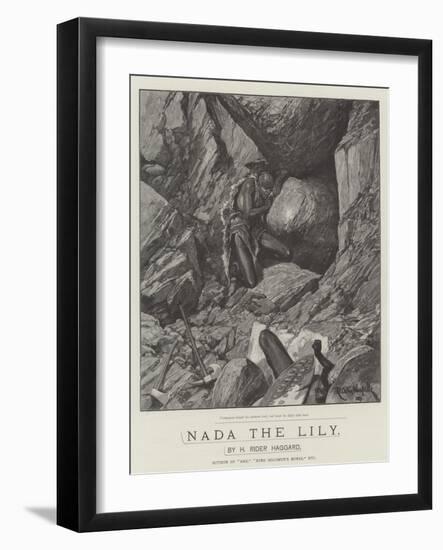 Nada the Lily-Richard Caton Woodville II-Framed Giclee Print