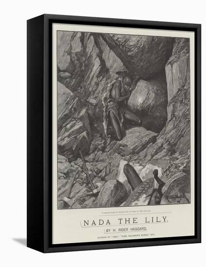 Nada the Lily-Richard Caton Woodville II-Framed Stretched Canvas