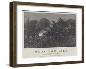 Nada the Lily-Richard Caton Woodville II-Framed Giclee Print