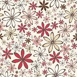 Floral Pattern-Naddiya-Stretched Canvas