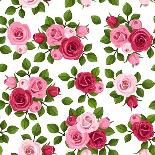 Floral Pattern-Naddiya-Stretched Canvas