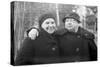 Nadezhda Krupskaya, Lenin's Wife, with a Friend, 1936-null-Stretched Canvas