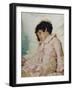 Nadja Repina, the Daughter of the Artist, 1881-Ilja Efimowitsch Repin-Framed Giclee Print