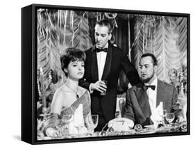 Nadja Tiller, José Luis de Villalonga and Pierre Brasseur: L'Affaire Nina B., 1961-Marcel Dole-Framed Stretched Canvas