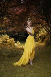 Beautiful Lady in Fairy Forest-Nadya Korobkova-Photographic Print