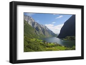 Naeroyfjorden, Near Bakka, Sogn Og Fjordane, UNESCO World Heritage Site, Norway-Gary Cook-Framed Photographic Print