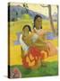 Nafea Faaipoipo (When are You Getting Married?), 1892-Paul Gauguin-Stretched Canvas