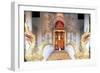 Naga Dragons on the Main Bot of the Temple of Wat Chedi Luang, Chiang Mai, Thailand-Alex Robinson-Framed Photographic Print