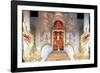 Naga Dragons on the Main Bot of the Temple of Wat Chedi Luang, Chiang Mai, Thailand-Alex Robinson-Framed Photographic Print