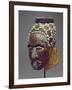 Nagaady-A-Mwaash Mask, Zaire, Kuba Kingdom (Wood, Cowrie Shells and Glass Beads)-African-Framed Giclee Print