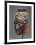 Nagaady-A-Mwaash Mask, Zaire, Kuba Kingdom (Wood, Cowrie Shells and Glass Beads)-African-Framed Giclee Print