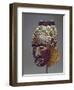 Nagaady-A-Mwaash Mask, Zaire, Kuba Kingdom (Wood, Cowrie Shells and Glass Beads)-African-Framed Premium Giclee Print