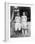 Nagano & Kuji Jiro, Waseda University, Baseball Photo - Tokyo, Japan-Lantern Press-Framed Art Print