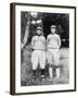 Nagano & Kuji Jiro, Waseda University, Baseball Photo - Tokyo, Japan-Lantern Press-Framed Art Print