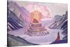 Nagarjuna Conqueror of the Serpent, 1925-Nicholas Roerich-Stretched Canvas