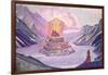 Nagarjuna Conqueror of the Serpent, 1925-Nicholas Roerich-Framed Giclee Print