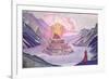 Nagarjuna Conqueror of the Serpent, 1925-Nicholas Roerich-Framed Premium Giclee Print