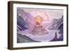 Nagarjuna Conqueror of the Serpent, 1925-Nicholas Roerich-Framed Giclee Print