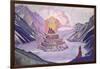 Nagarjuna Conqueror of the Serpent, 1925-Nicholas Roerich-Framed Giclee Print