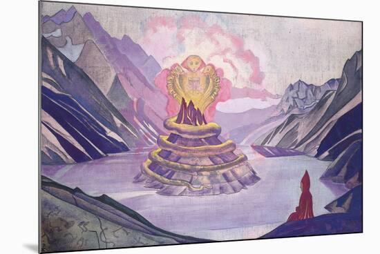 Nagarjuna Conqueror of the Serpent, 1925-Nicholas Roerich-Mounted Giclee Print