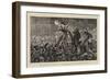 Nagas Dancing before the Prince of Wales' Elephant in the Torchlight Procession at Jeypore-Joseph Nash-Framed Giclee Print