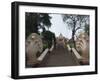 Nagas on the Stairs to Wat Phnom, Phnom Penh, Cambodia, Indochina, Southeast Asia-Robert Harding-Framed Photographic Print