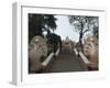 Nagas on the Stairs to Wat Phnom, Phnom Penh, Cambodia, Indochina, Southeast Asia-Robert Harding-Framed Photographic Print