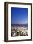 Nagasaki Bay at Night, Nagasaki, Kyushu, Japan, Asia-Christian Kober-Framed Photographic Print