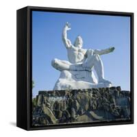 Nagasaki Peace Park, Peace Statue, Nagasaki, Japan-Christopher Rennie-Framed Stretched Canvas