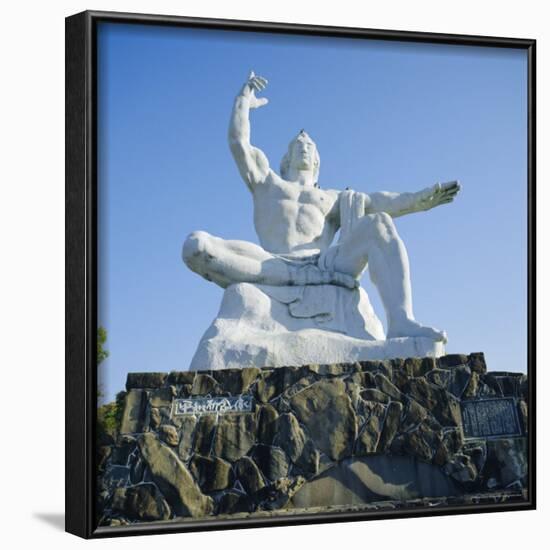 Nagasaki Peace Park, Peace Statue, Nagasaki, Japan-Christopher Rennie-Framed Photographic Print