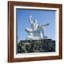 Nagasaki Peace Park, Peace Statue, Nagasaki, Japan-Christopher Rennie-Framed Photographic Print