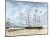 Nagasaki: The Merchant Ship, Amboina, Captain J.Lourens, 1842-Jacob Spin-Mounted Giclee Print