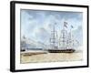 Nagasaki: The Merchant Ship, Amboina, Captain J.Lourens, 1842-Jacob Spin-Framed Giclee Print