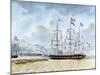 Nagasaki: The Merchant Ship, Amboina, Captain J.Lourens, 1842-Jacob Spin-Mounted Giclee Print