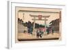 Nagata No Baba Sannogu-Utagawa Hiroshige-Framed Giclee Print