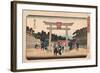 Nagata No Baba Sannogu-Utagawa Hiroshige-Framed Giclee Print