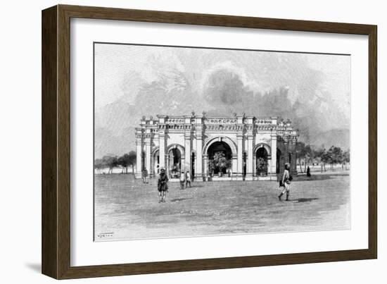 Nagpur Ymca, India.-Harry Fenn-Framed Art Print