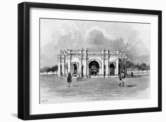 Nagpur Ymca, India.-Harry Fenn-Framed Art Print