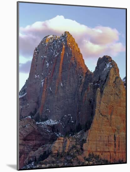 Nagunt Mesa, Zion National Park, Utah, USA-Scott T. Smith-Mounted Photographic Print